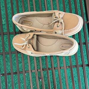 Sperry Light Brown Boat Shoes